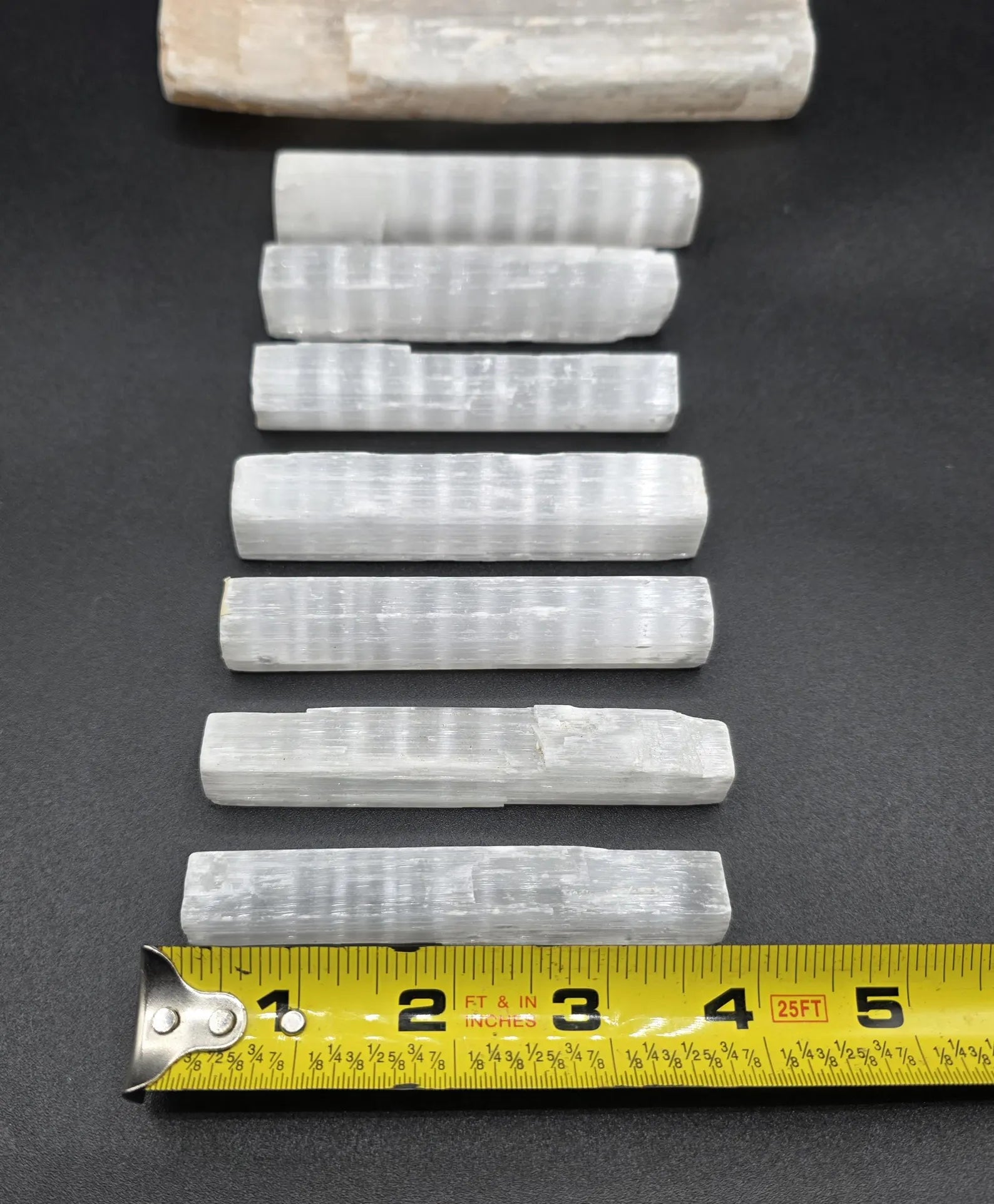 15 Pcs Selenite Sticks Variety Lot Rough