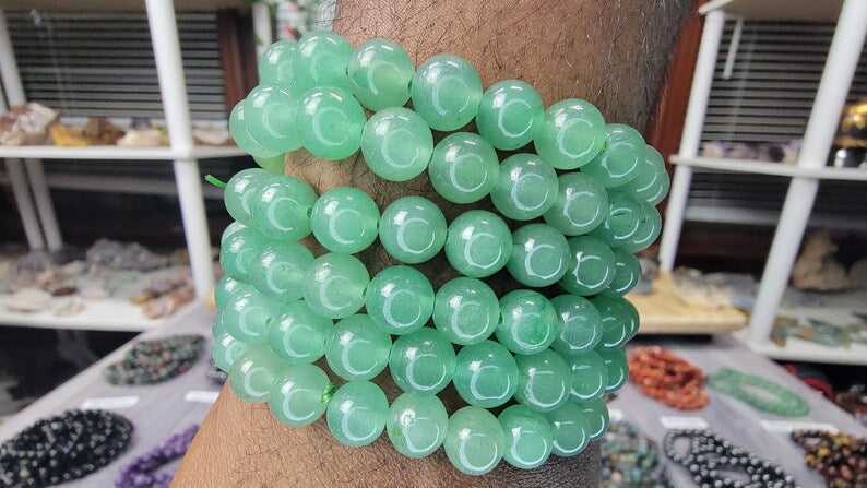 Green Aventurine Bracelet - 10mm