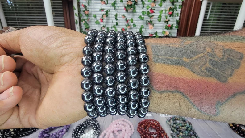 Hematite Bracelet - 8mm