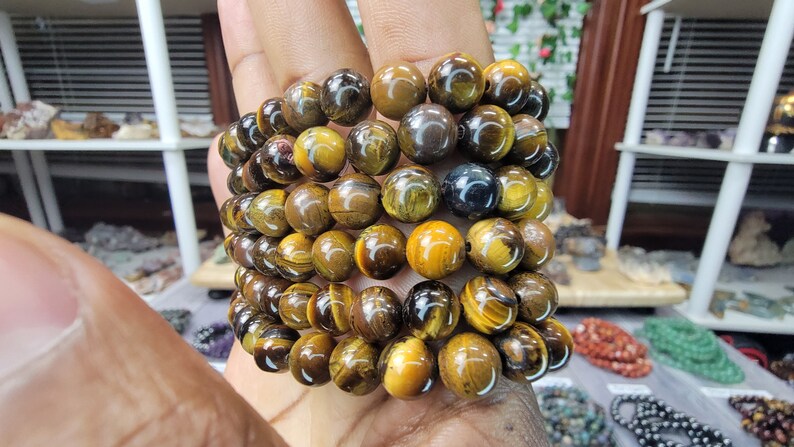 Tiger Eye Bracelet - 8mm