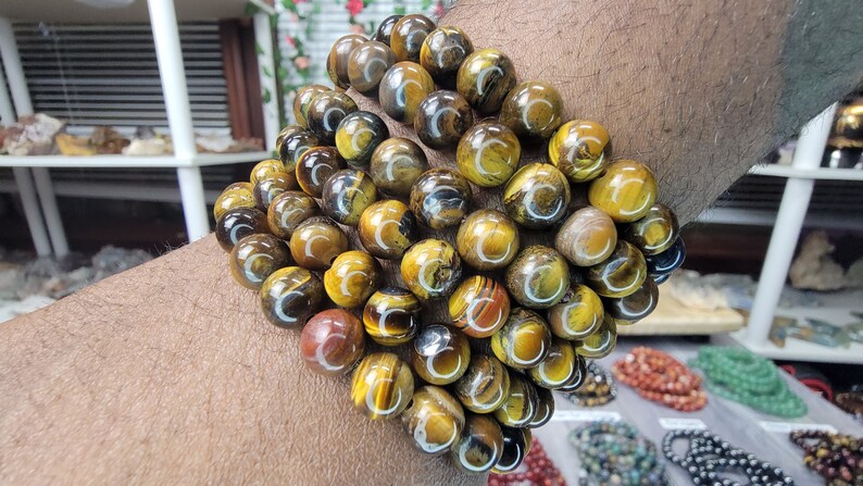 Tiger Eye Bracelet - 8mm