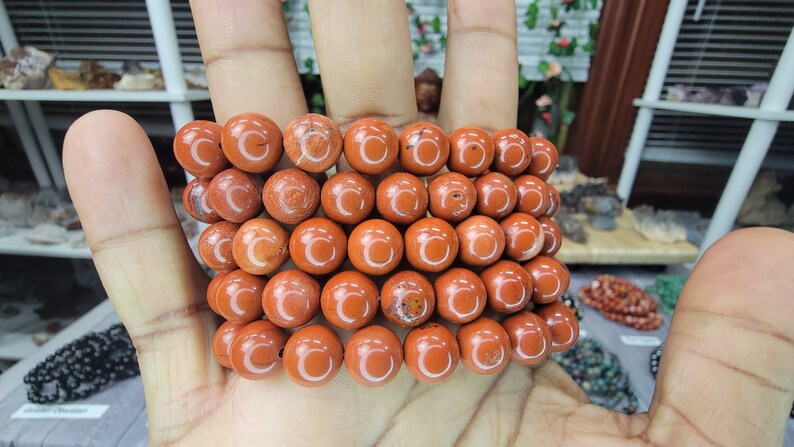 Red Jasper Bracelet - 10mm