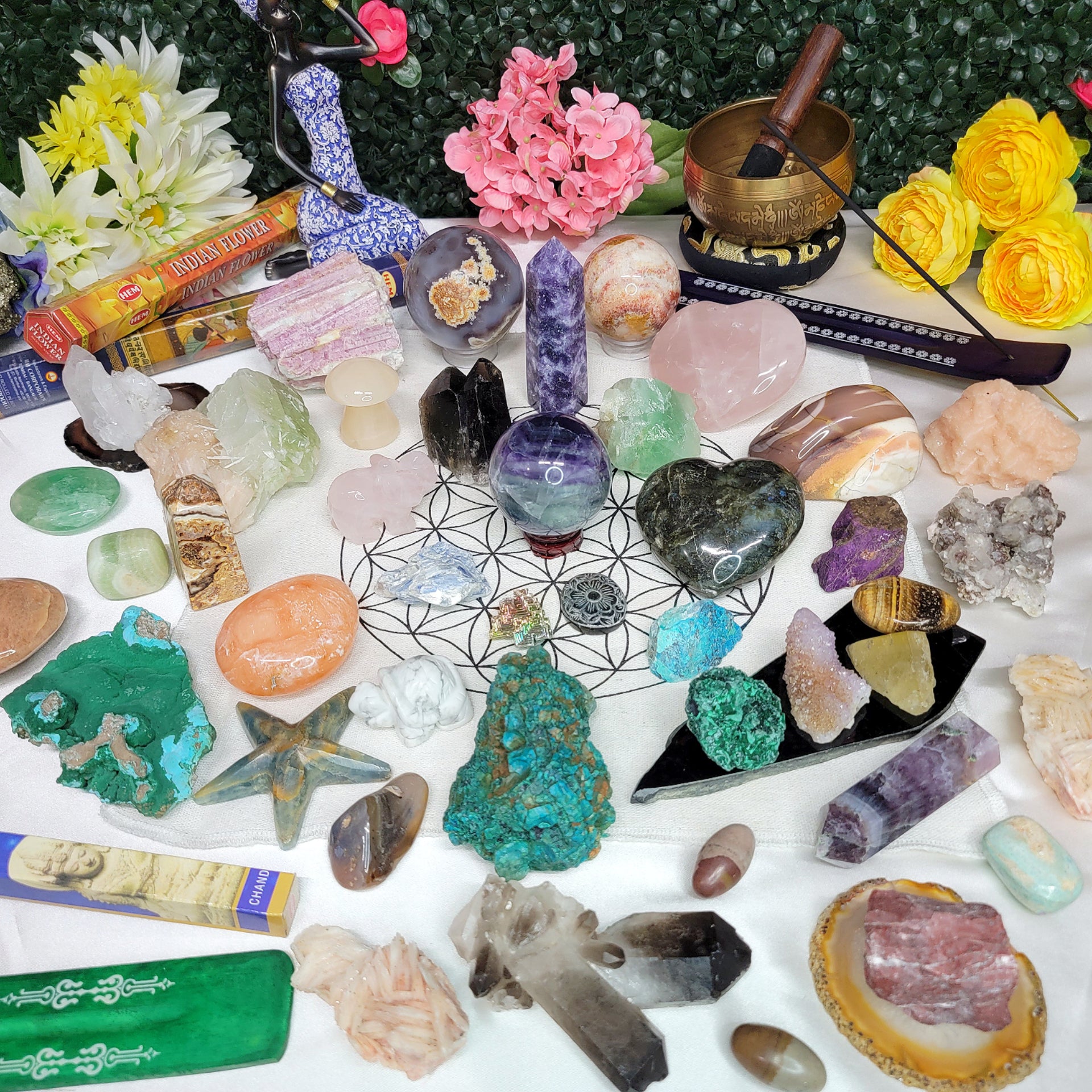 Our Signature Mystery Box - Crystals & Incense - Requests Accepted
