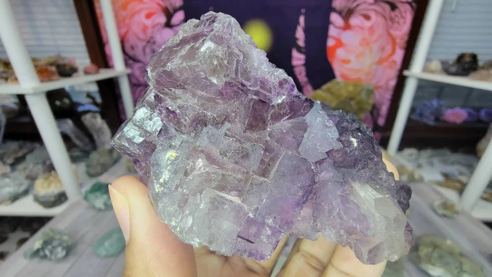 Stunning and Rare Cubic Fluorite from Mexico