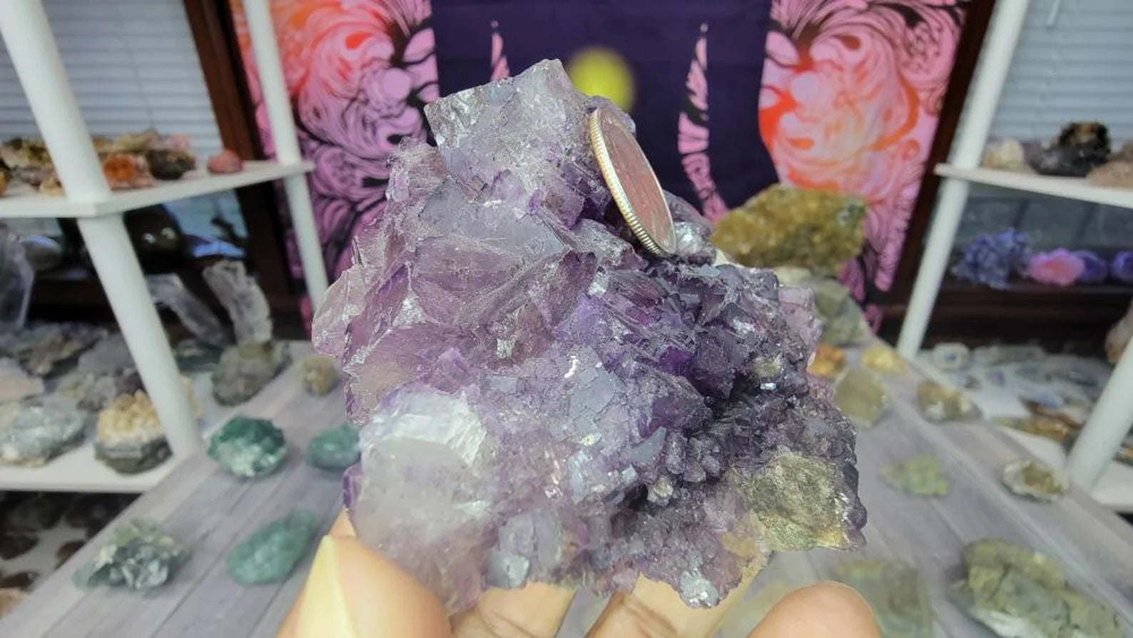 Stunning and Rare Cubic Fluorite from Mexico