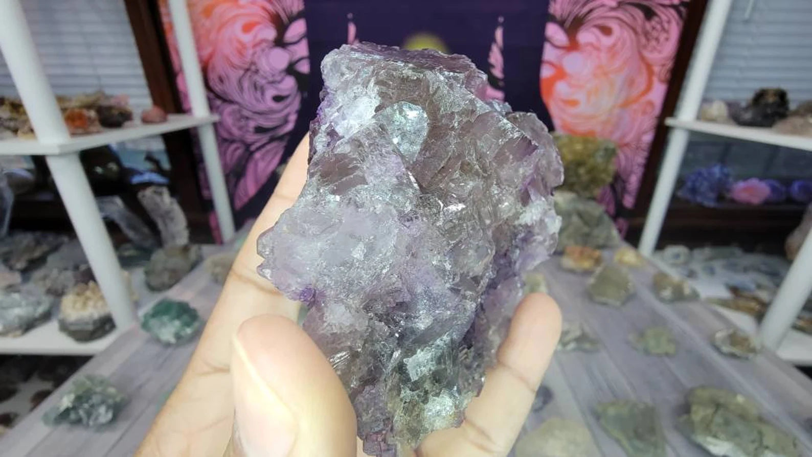 Stunning and Rare Cubic Fluorite from Mexico