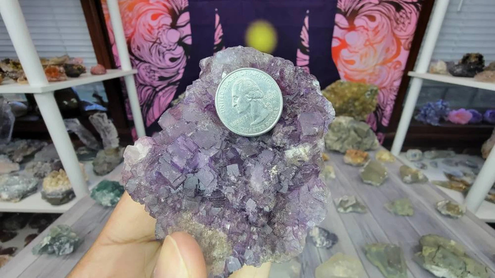 Stunning and Rare Cubic Fluorite from Mexico