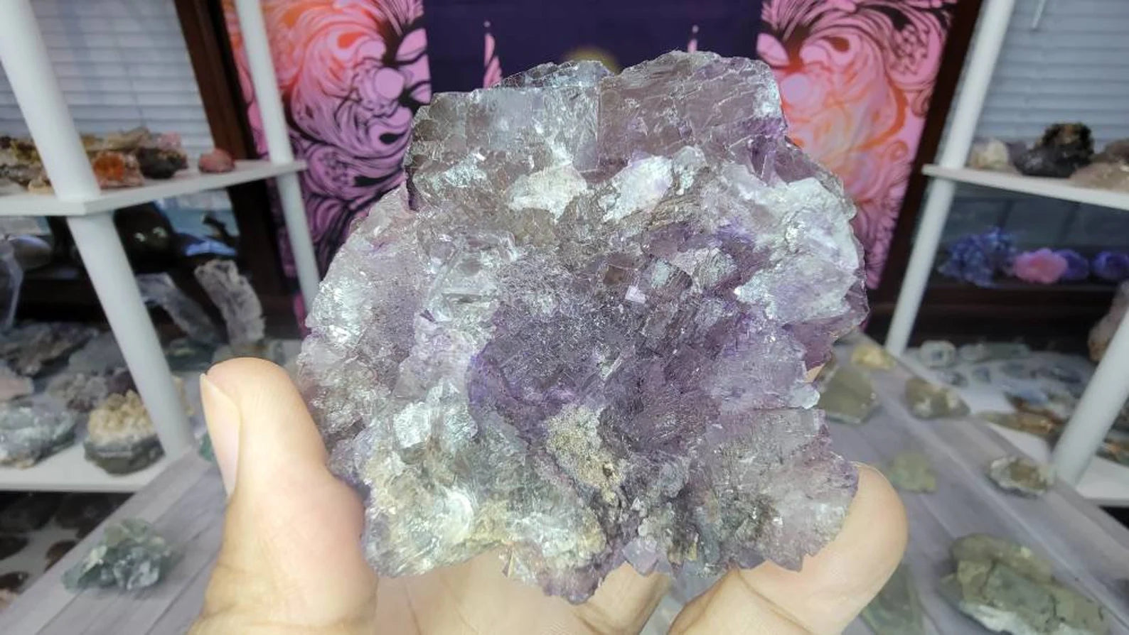 Stunning and Rare Cubic Fluorite from Mexico