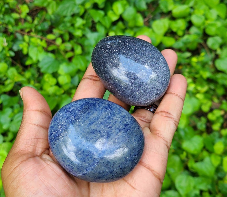 Dumortierite Palmstones