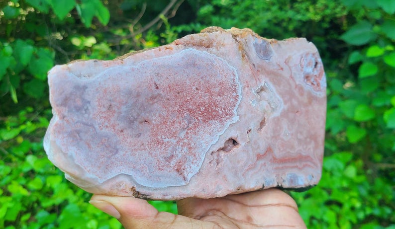 Pink Amethyst Slab Large