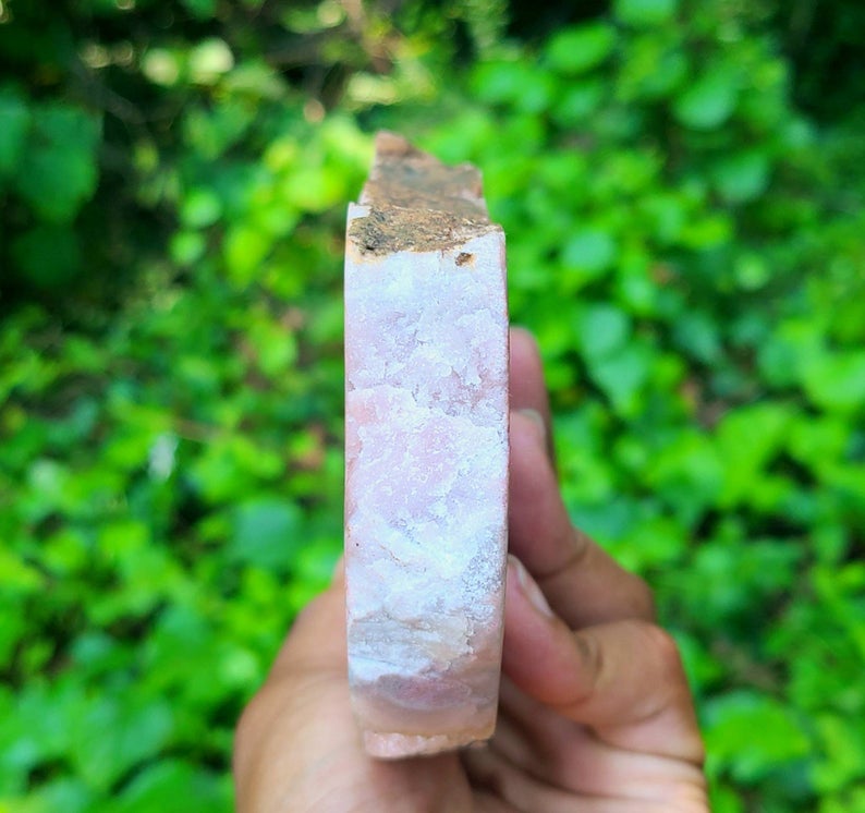 Pink Amethyst Slab Large