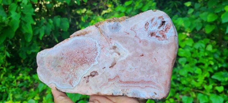 Pink Amethyst Slab Large