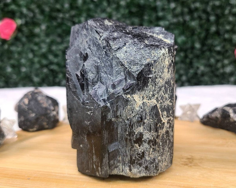 Large AAA Grade Black Tourmaline Chunk