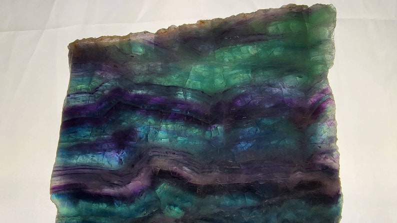 Large High Quality Mexican Rainbow Fluorite Slab