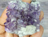 Choose Your Amethyst Clusters with Calcite