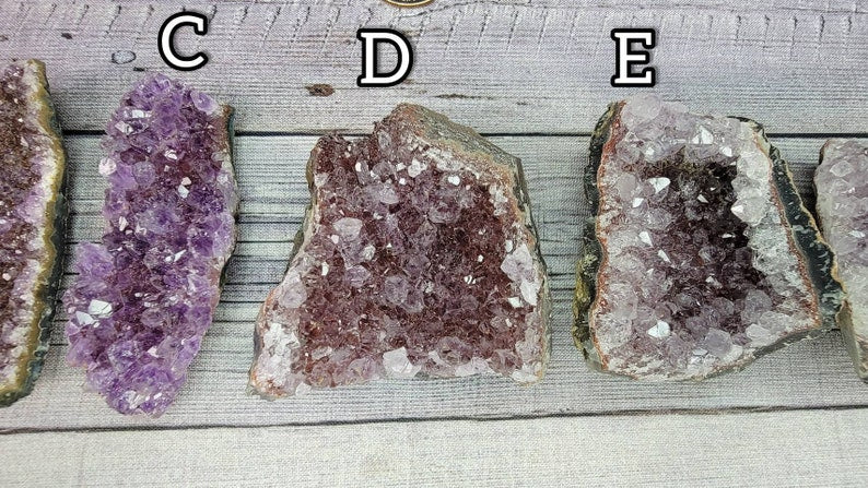 Choose Your Rainbow Amethyst Clusters from Uruguay