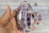 Beautiful Patterned Chevron Amethyst Freeforms