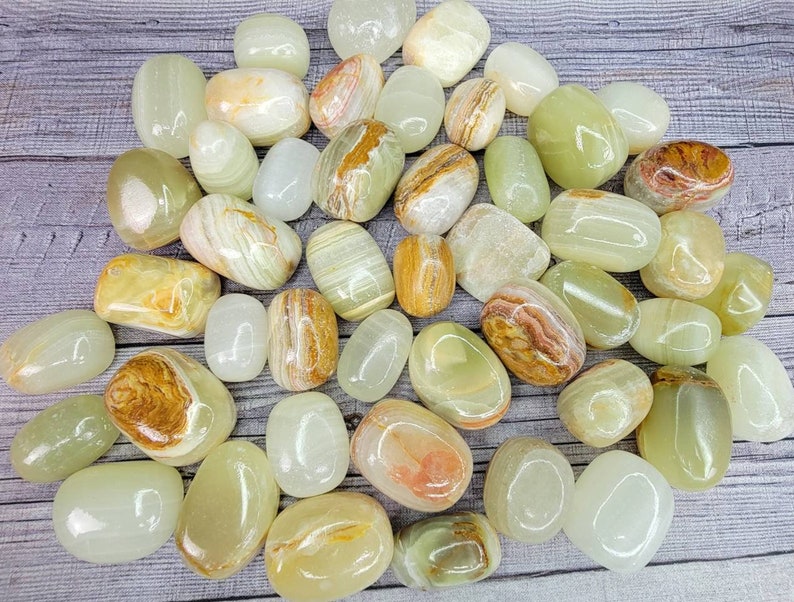 Jumbo Tumbled Banded Onyx from Pakistan