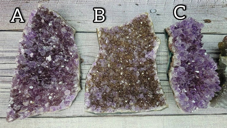 Choose Your Rainbow Amethyst Clusters from Uruguay