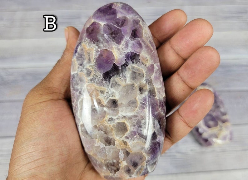 Beautiful Patterned Chevron Amethyst Freeforms