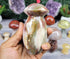 Large Gorgeous Ocean Jasper Mushroom with Druzy