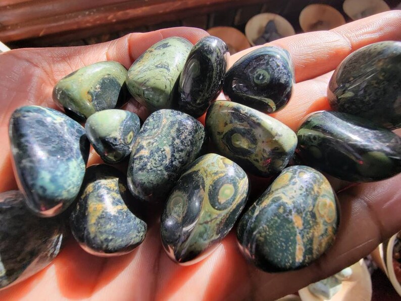 Kambaba Jasper Tumbled Stones