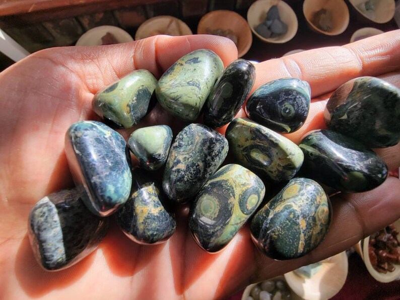 Kambaba Jasper Tumbled Stones