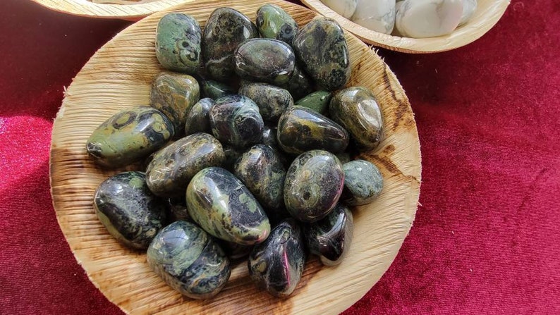 Kambaba Jasper Tumbled Stones