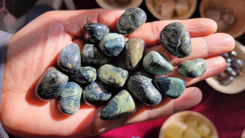 Kambaba Jasper Tumbled Stones