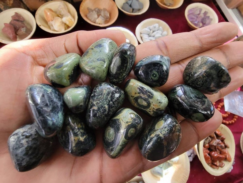 Kambaba Jasper Tumbled Stones