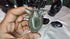 Golden Sheen Obsidian Anatomical Heart Carving