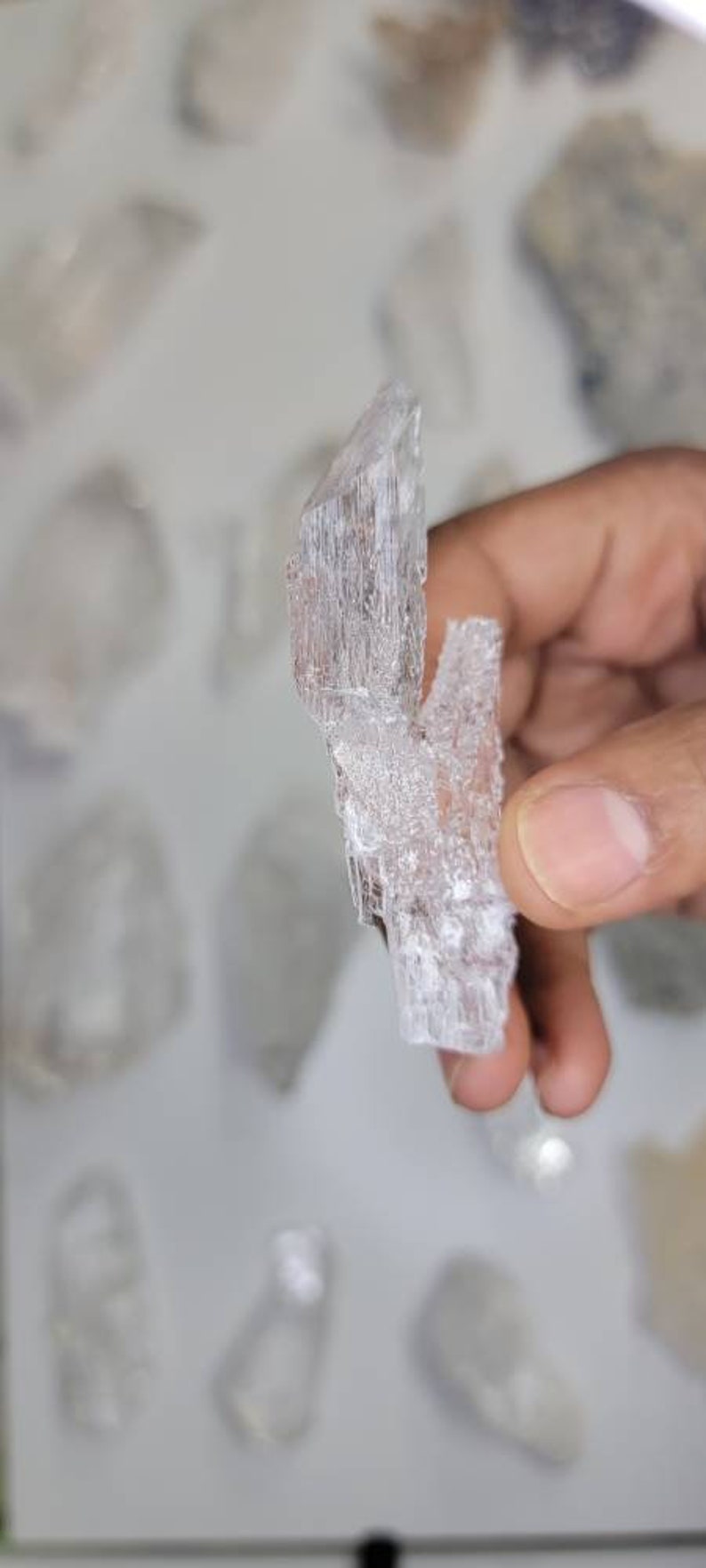 Icy Selenite Chunk from Mexico