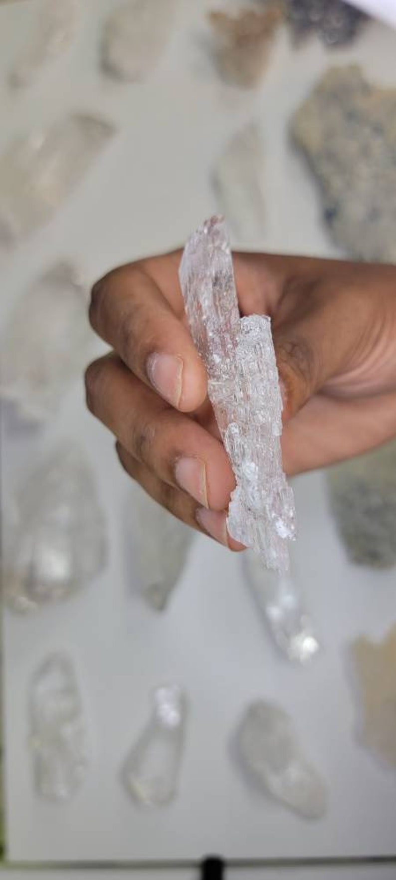 Icy Selenite Chunk from Mexico