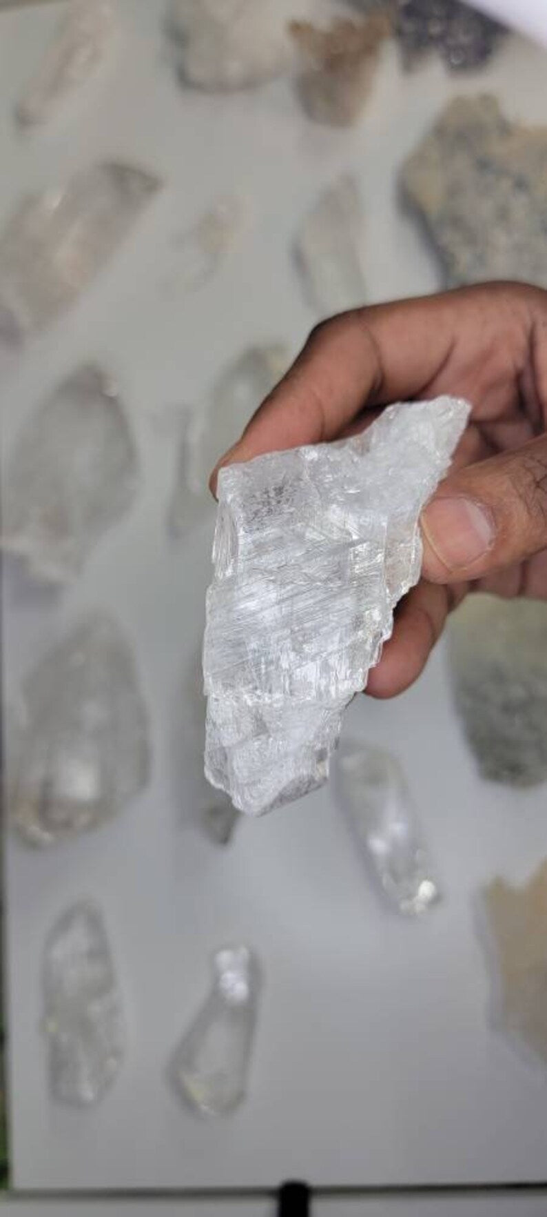 Raw Selenite Chunk from Mexico