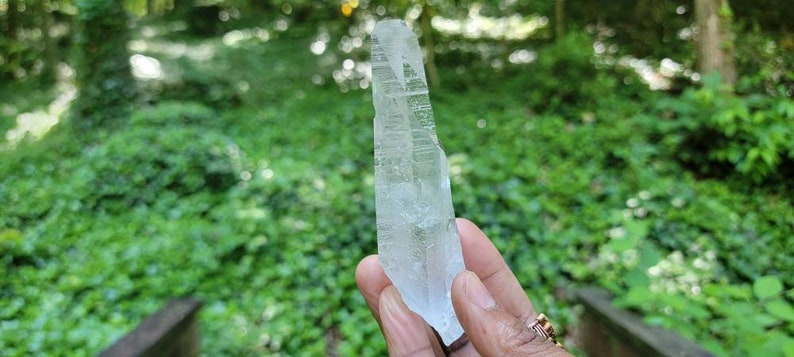 Beautiful Lemurian Colombian Quartz Point