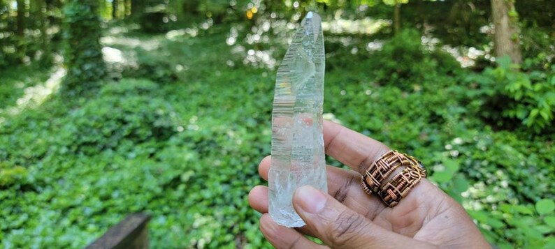 Beautiful Lemurian Colombian Quartz Point