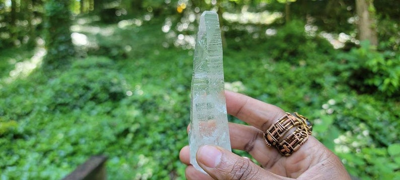 Beautiful Lemurian Colombian Quartz Point