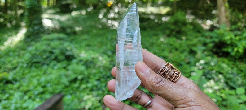 Beautiful Lemurian Colombian Quartz Point