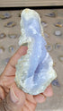 Raw Blue Lace Agate Crystal from Malawi