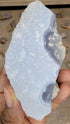 Raw Blue Lace Agate Geode from Malawi