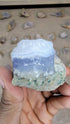 Raw Blue Lace Agate Geode from Malawi