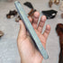 Australian Black Nephrite Jade Slab Reflective Scrying Tool