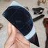 Australian Black Nephrite Jade Slab Reflective Scrying Tool