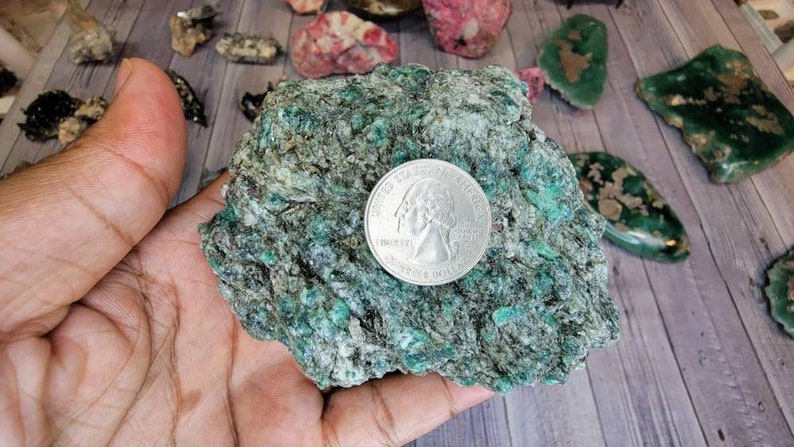 Large Gorgeous Gemmy Emerald in Mica Raw Specimen