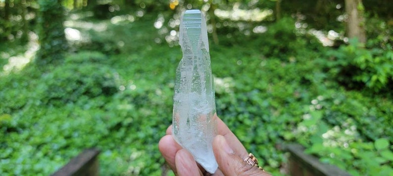 Beautiful Lemurian Colombian Quartz Point