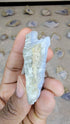 Raw Blue Lace Agate Geode from Malawi