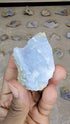 Raw Blue Lace Agate Geode from Malawi