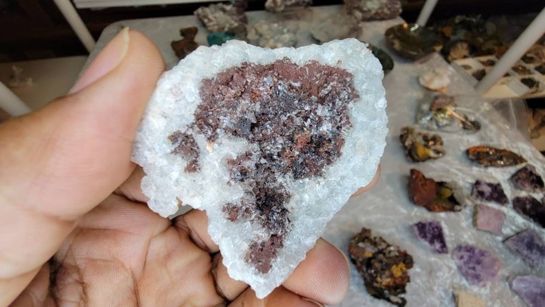 Rare Bladed Blue Aragonite from Mexico