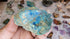 Turquoise Colored Raw Shattuckite Chunk from Namibia - Rare Mineral