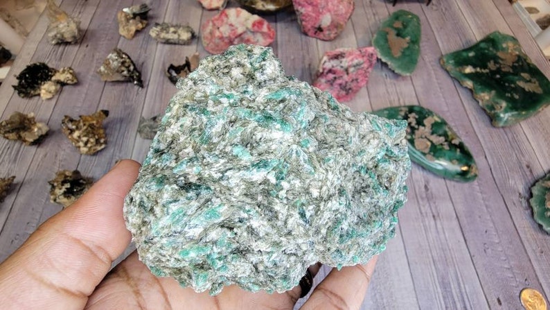 Large Gorgeous Gemmy Emerald in Mica Raw Specimen